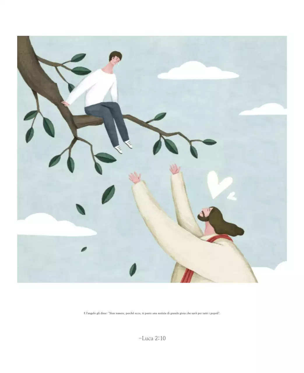 Chiesa illustrazione pulita pastello