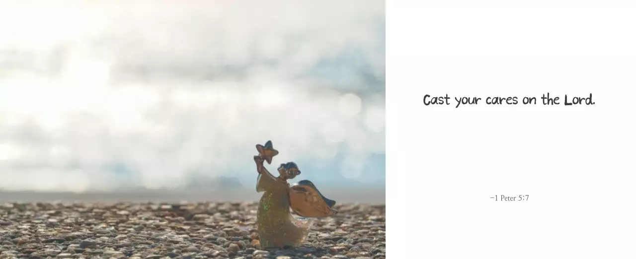 Promote a simple calligraphy Bible Church