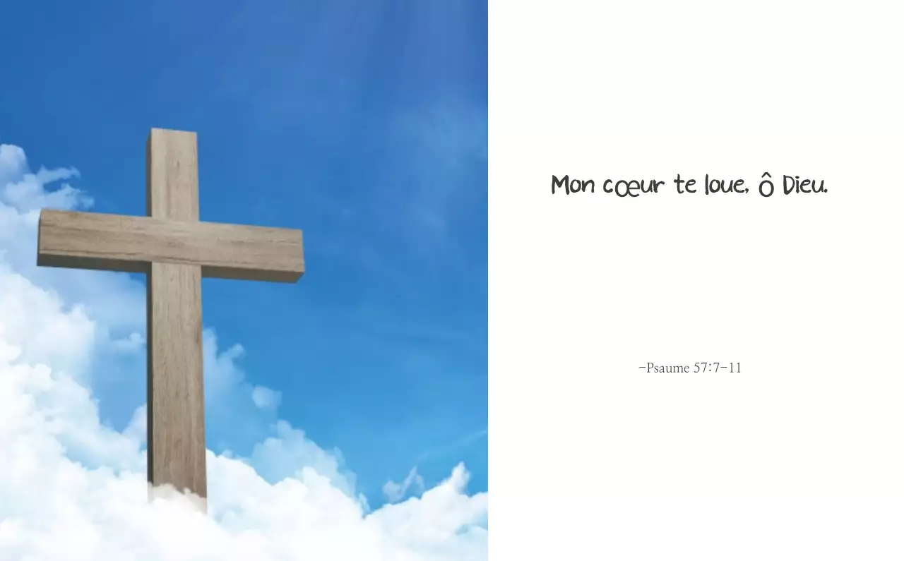 Calligraphie simple Promotion de l'église biblique