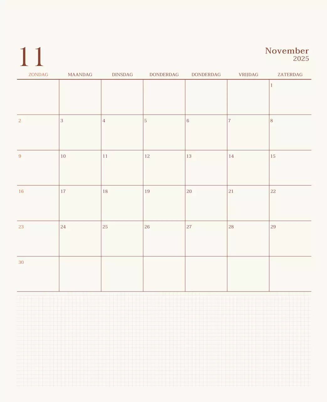 Promoot Beige Vintage Café