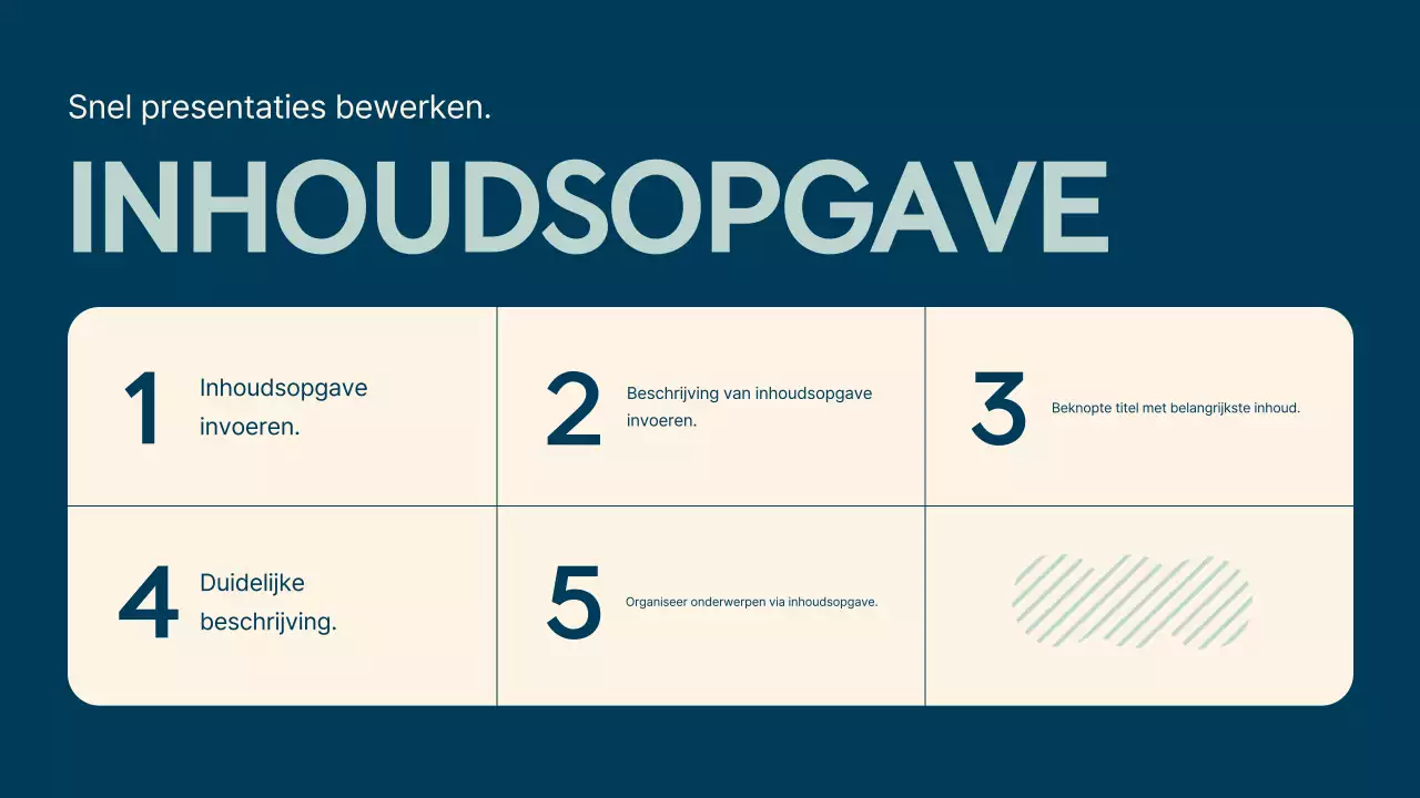 Inleiding tot eenvoudige presentaties met Mint