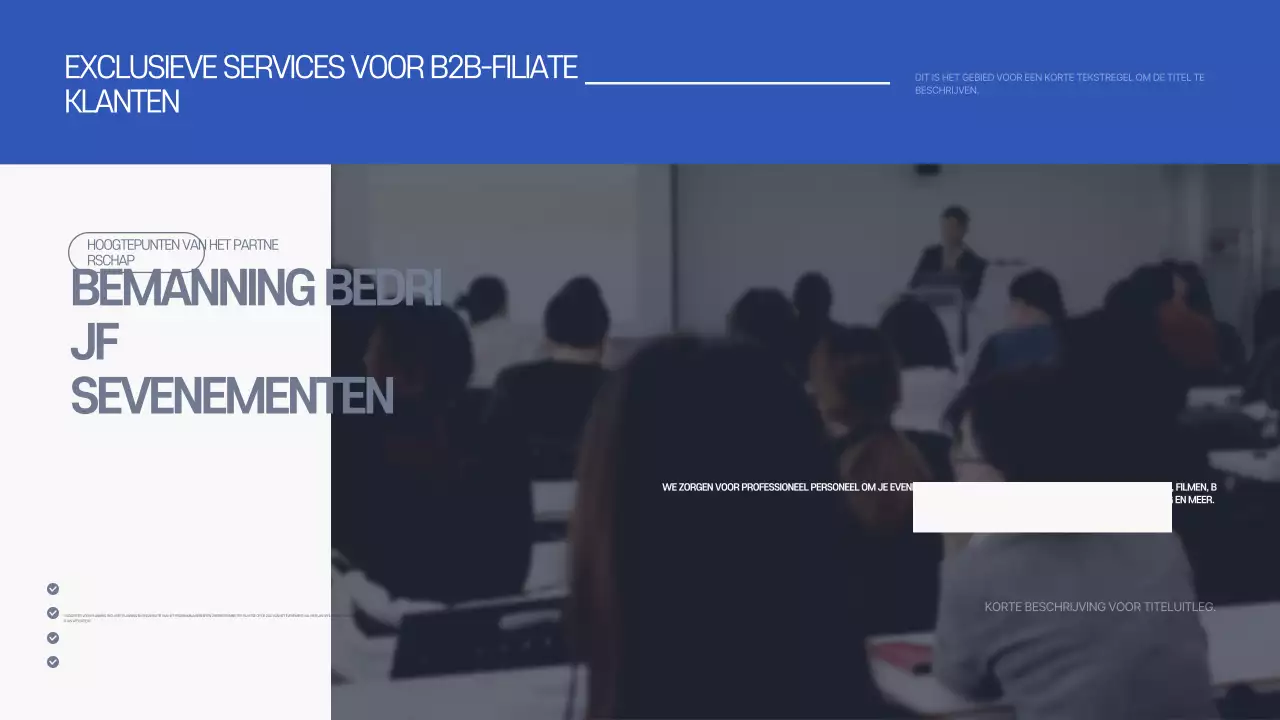 Farang Modern Resort Partnerschapsvoorstel