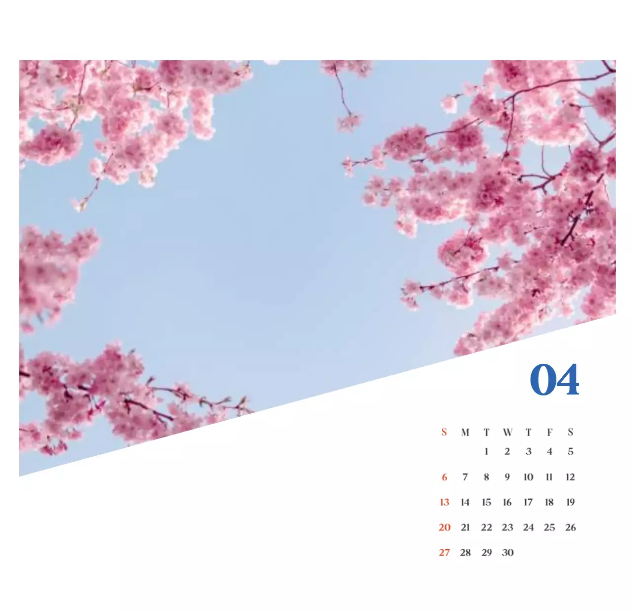 Calendario del Hospital Moderno Azul