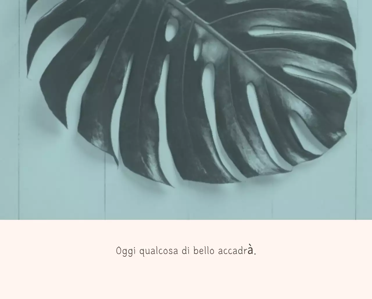 Calendario botanico naturale bianco e pulito