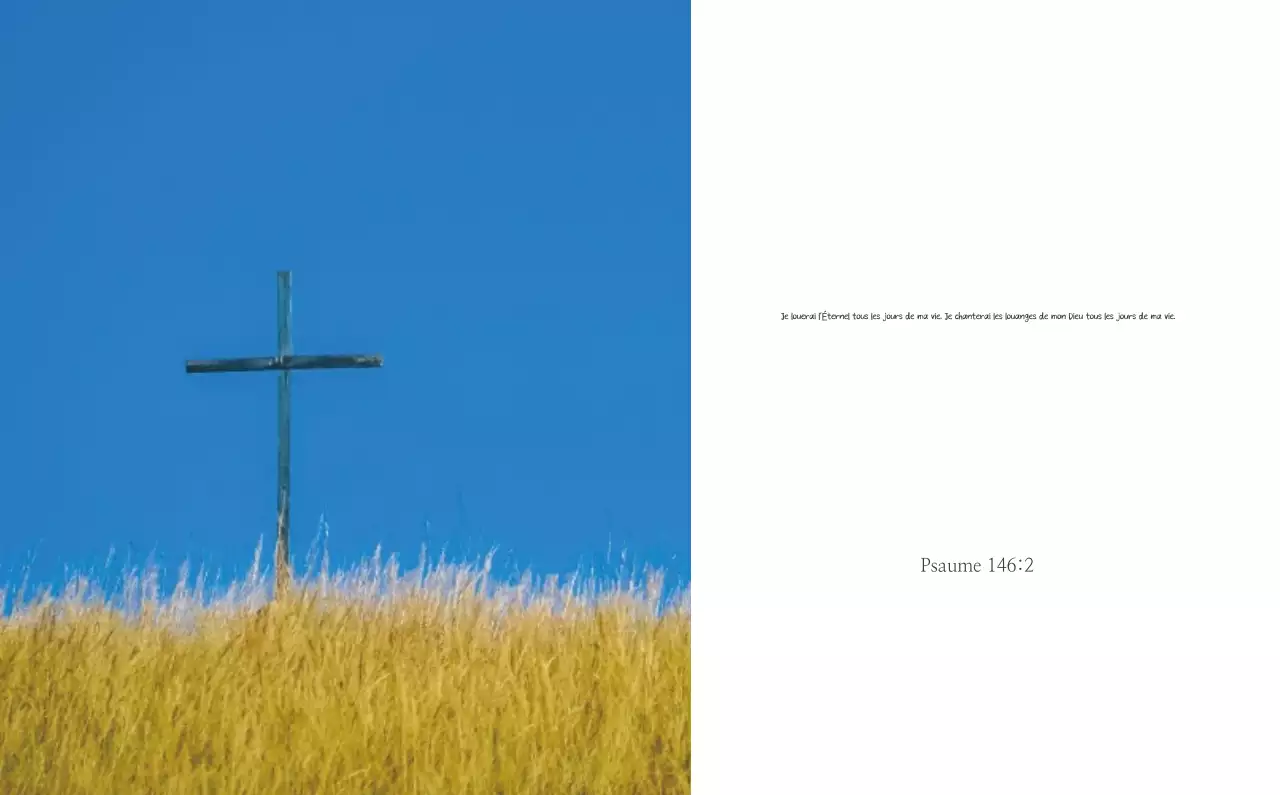 Calligraphie simple Promotion de l'église biblique