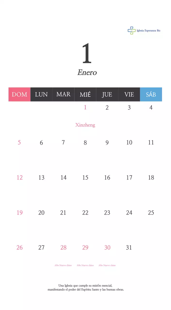 Caligrafía sencilla Promoción de la Biblia en la Iglesia