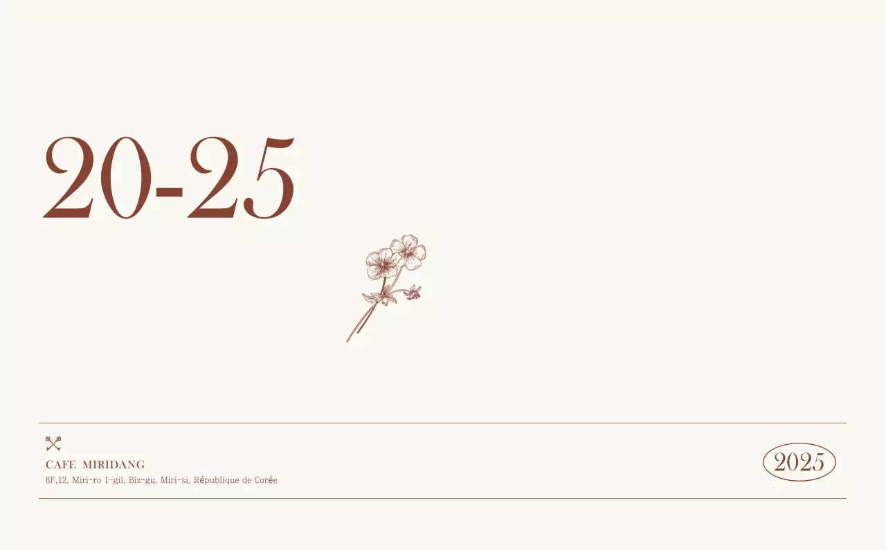 Promouvoir Beige Vintage Cafe