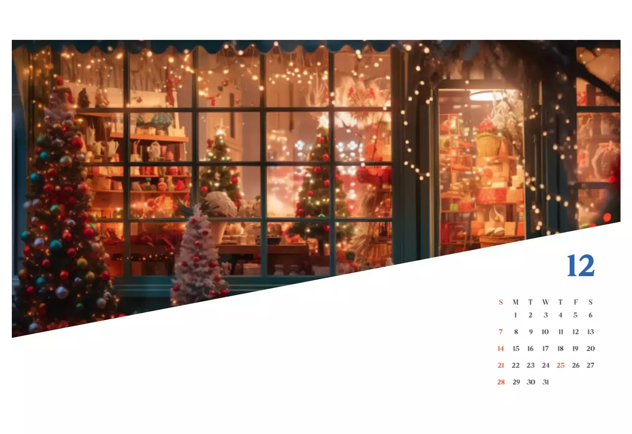 Calendario del Hospital Moderno Azul