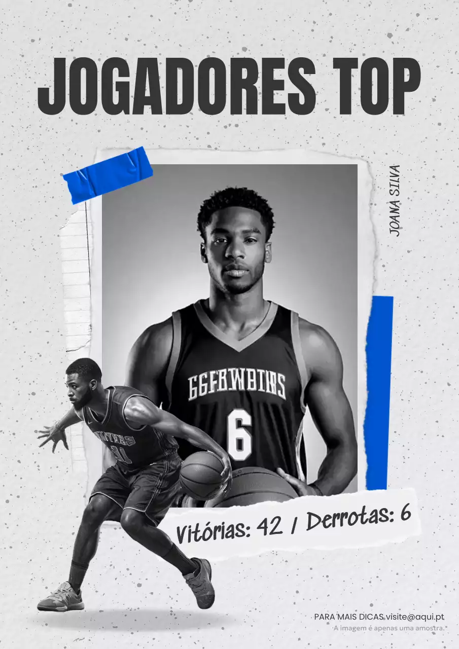 anúncio do basquetebol moderno cinzento