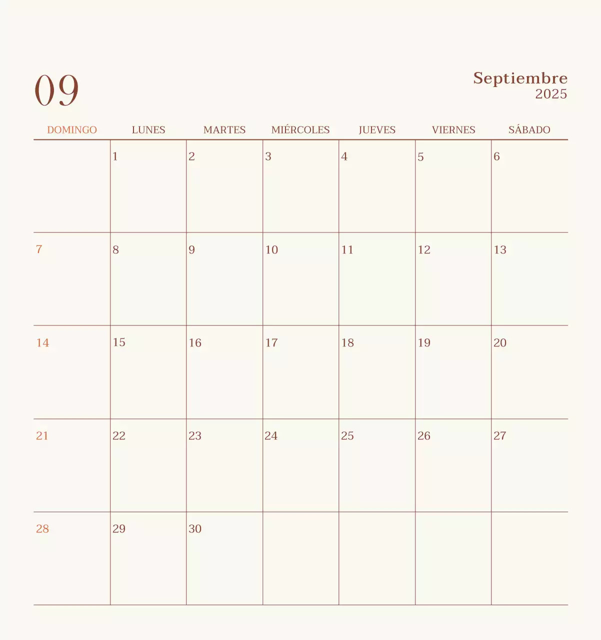 Promover Beige Vintage Cafe