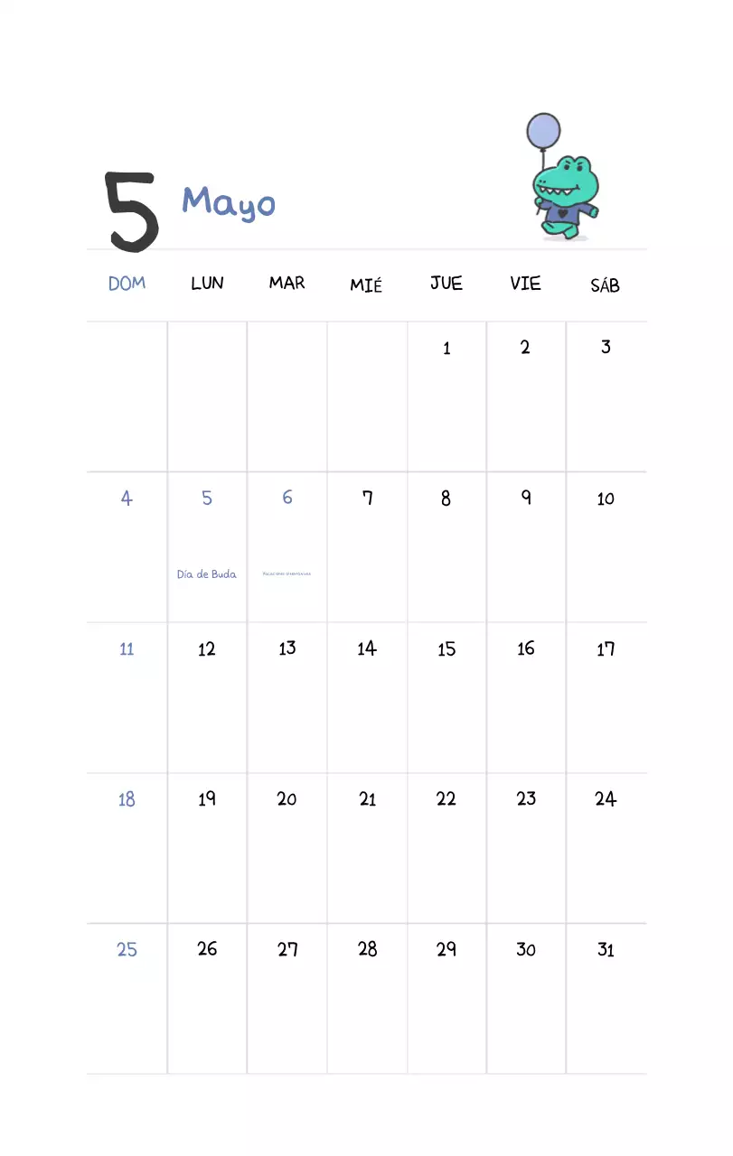 Un calendario con un bonito concepto de ilustración de Ago