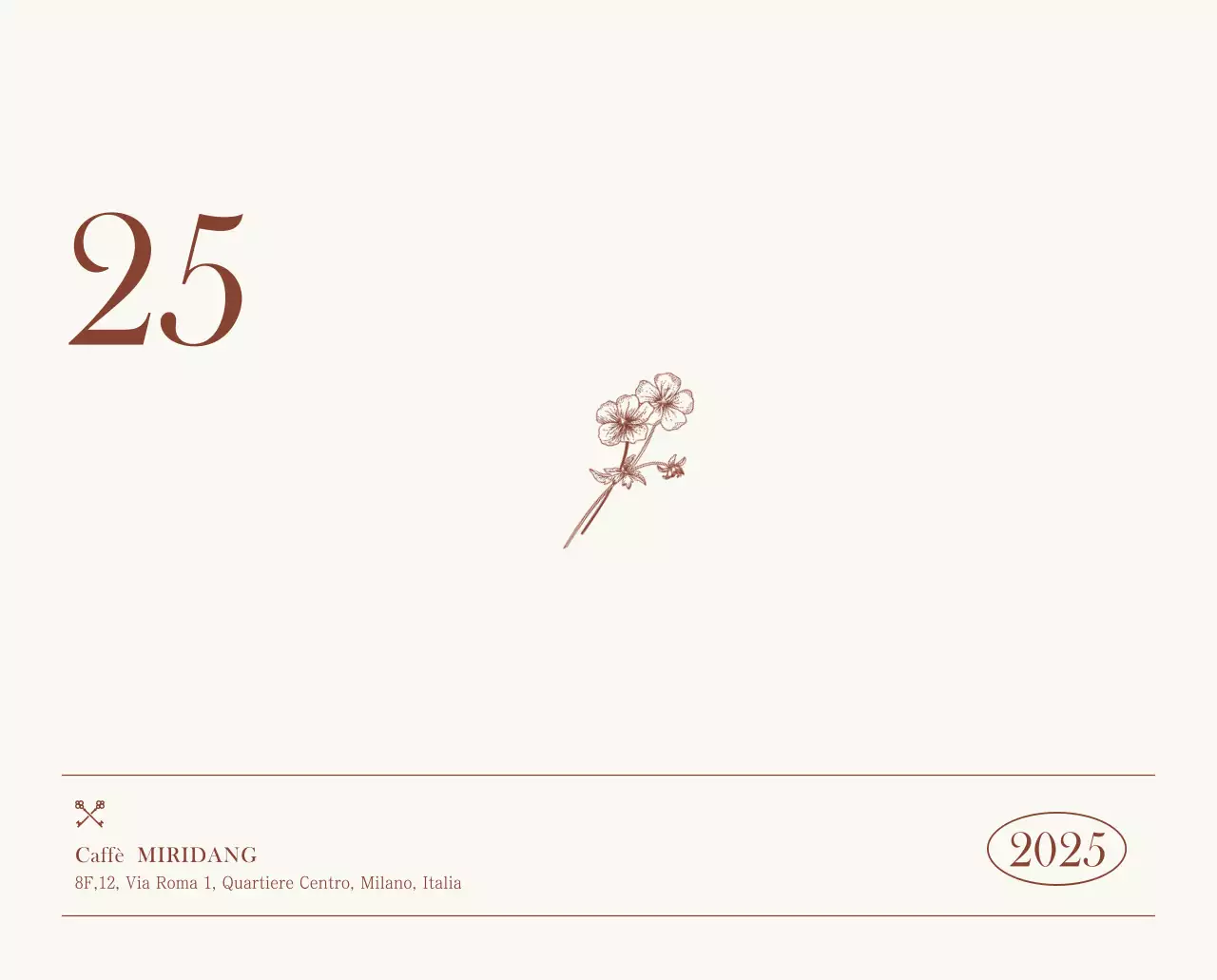 Promuovere il caffè vintage beige