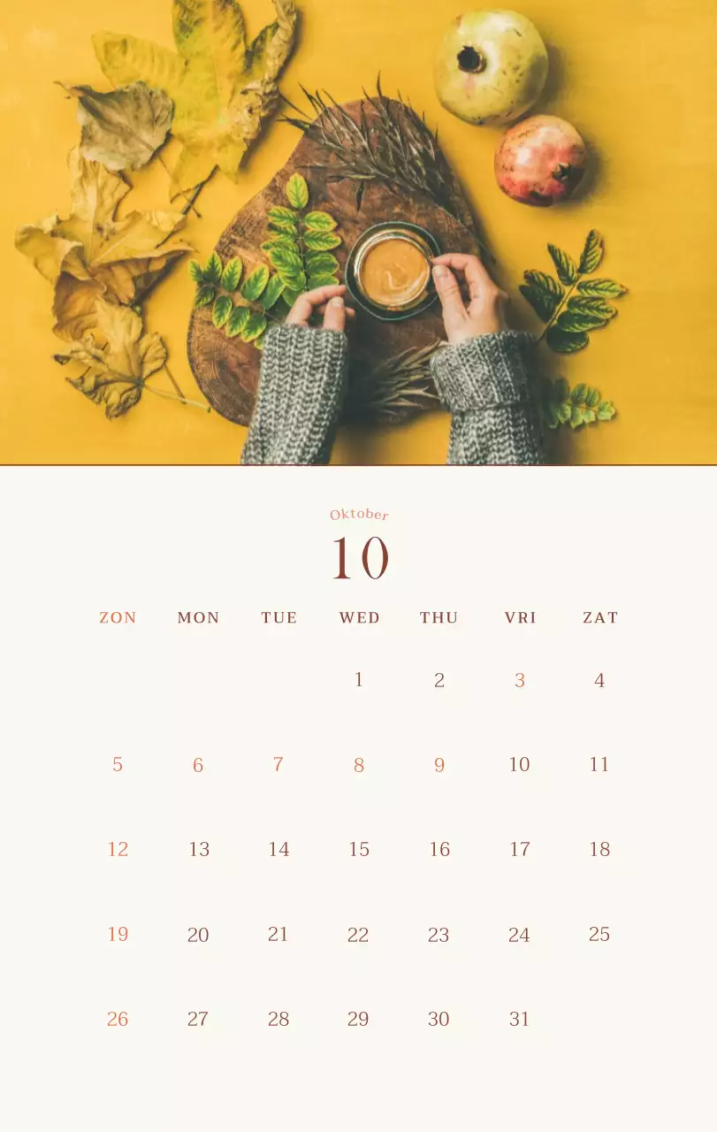 Promote Beige Vintage Café