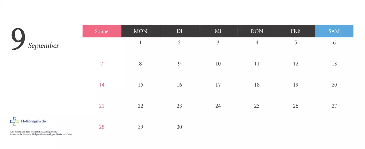 Einfache Kalligraphie Bibel Kirche Förderung