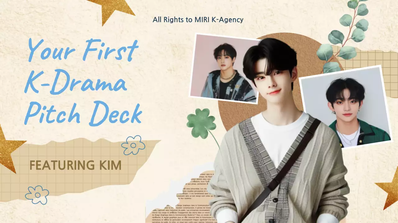 Beige Modern K-Drama Pitch Presentation