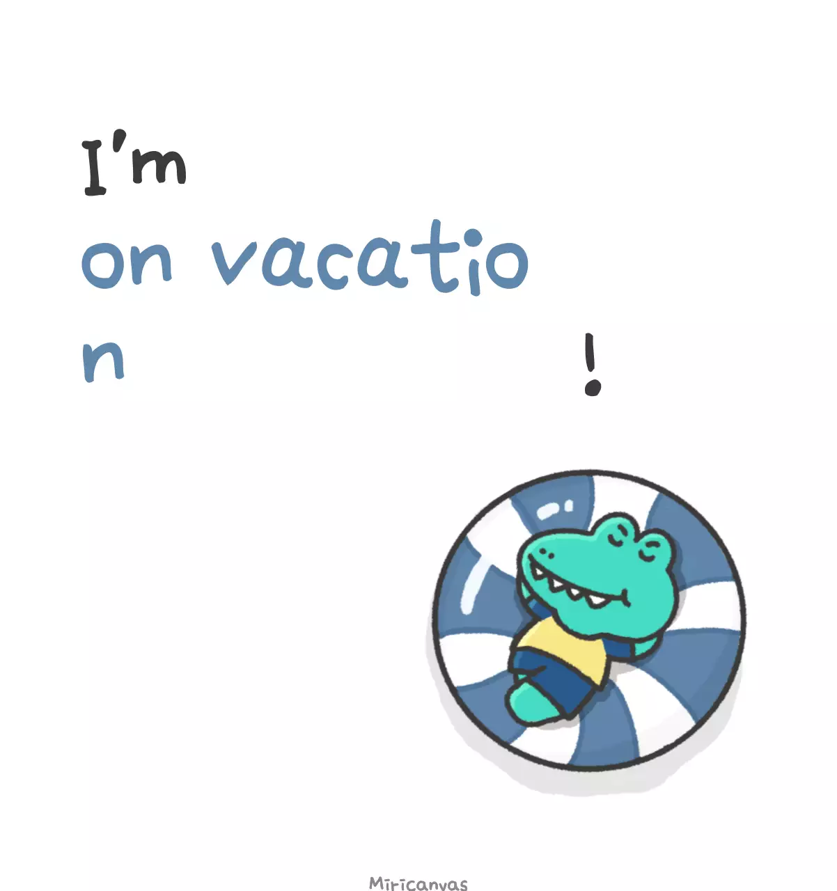 A calendar with a cute Argo illustration concept