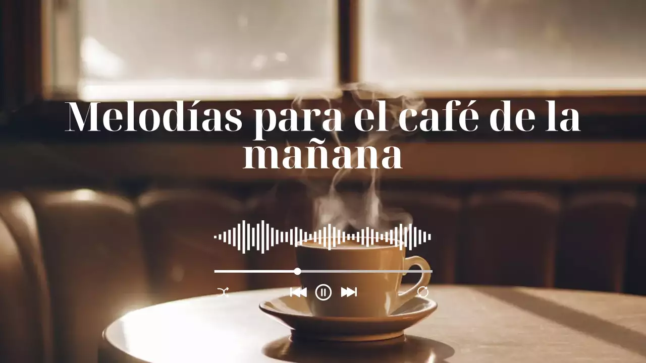 lista de reproducción de música retro marrón