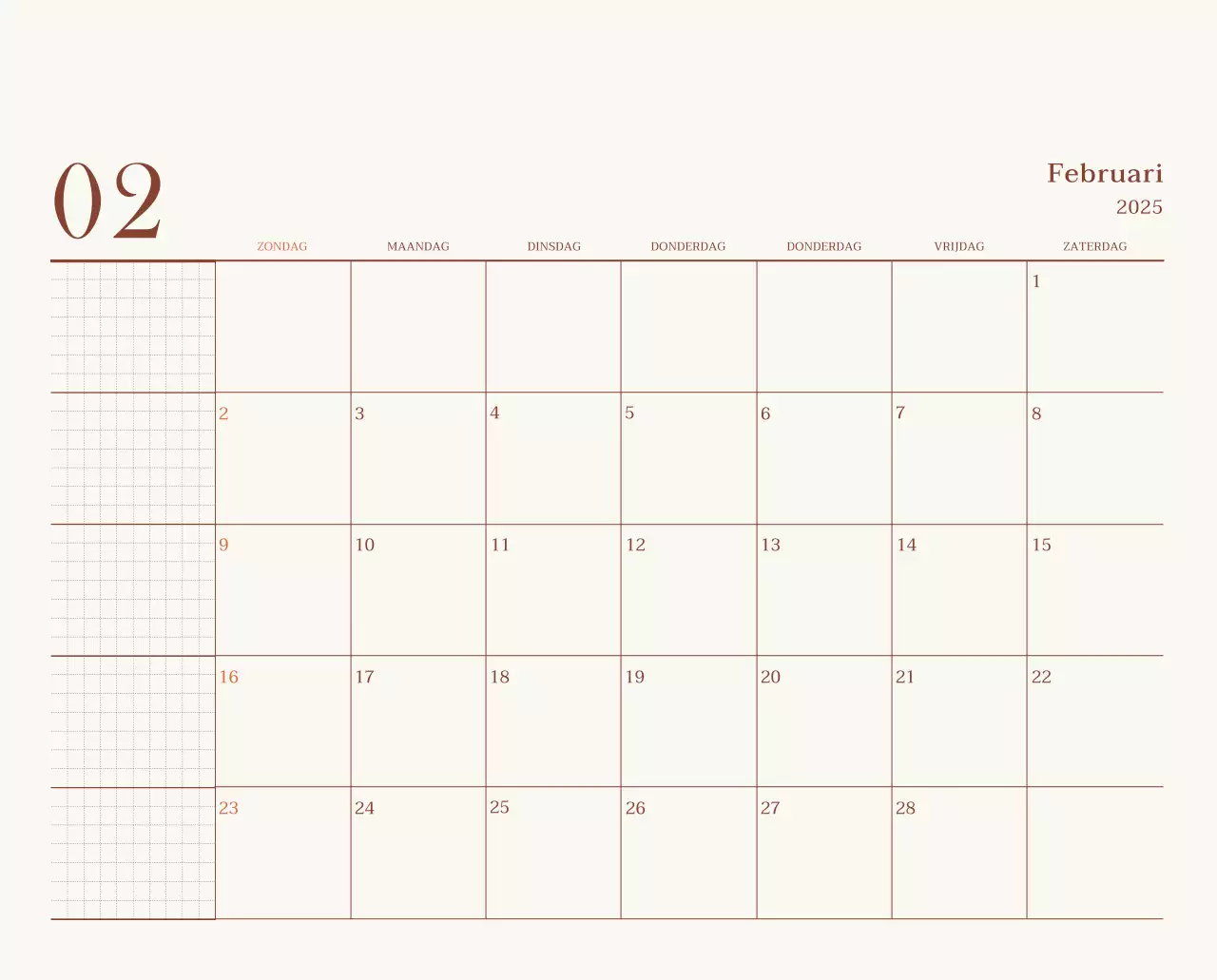 Promote Beige Vintage Café