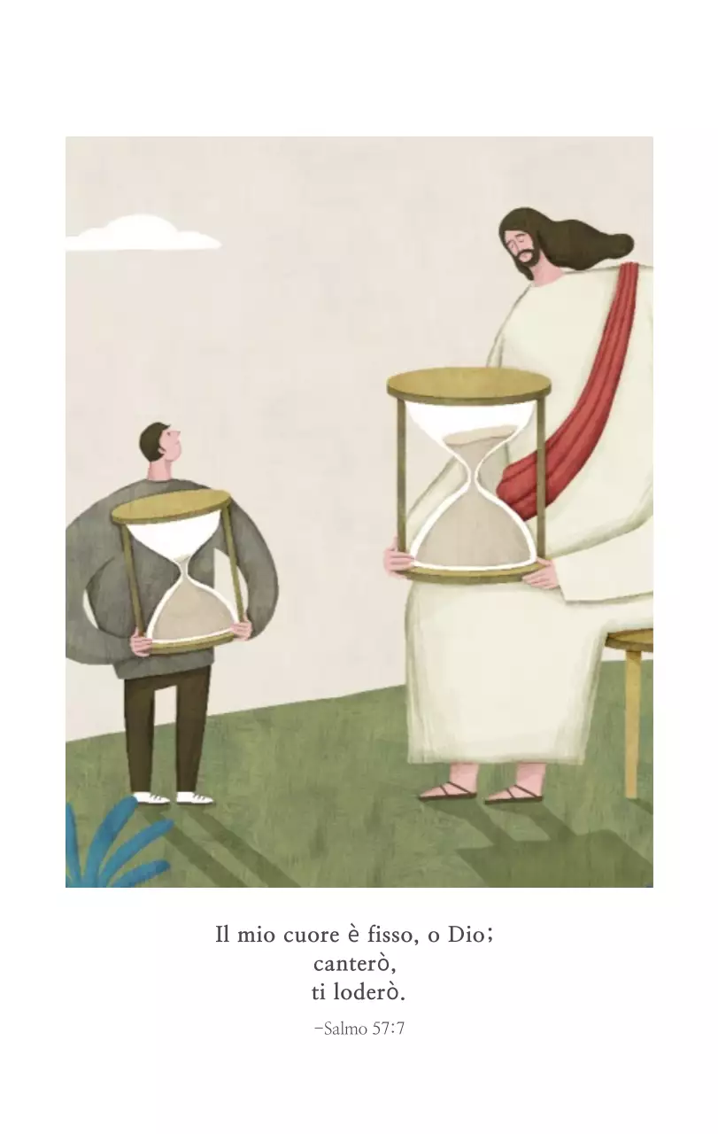 Chiesa illustrazione pulita pastello