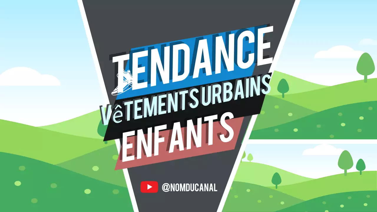 Annonce de mode tendance noire