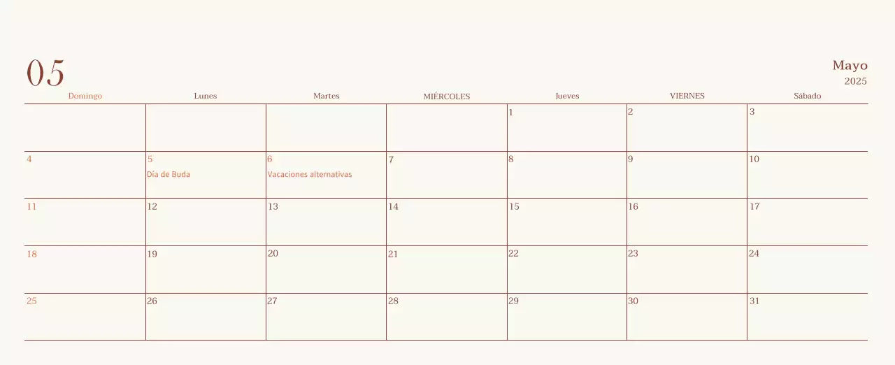 Promover Beige Vintage Cafe