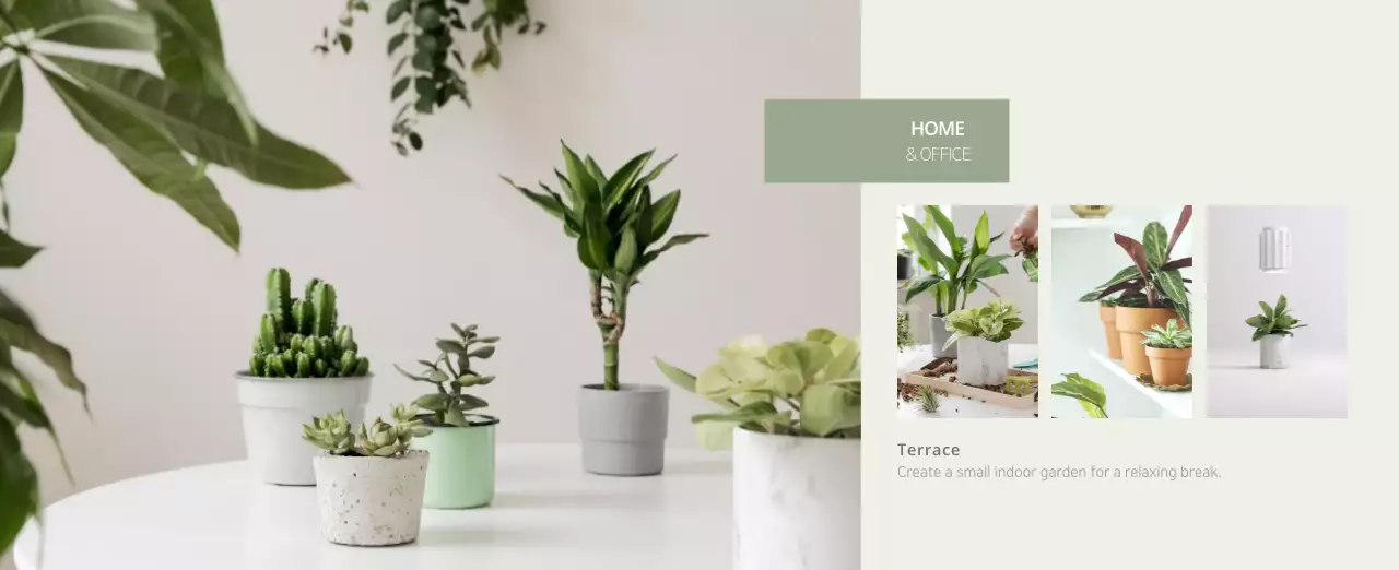 Beige Minimalist Interior Calendar