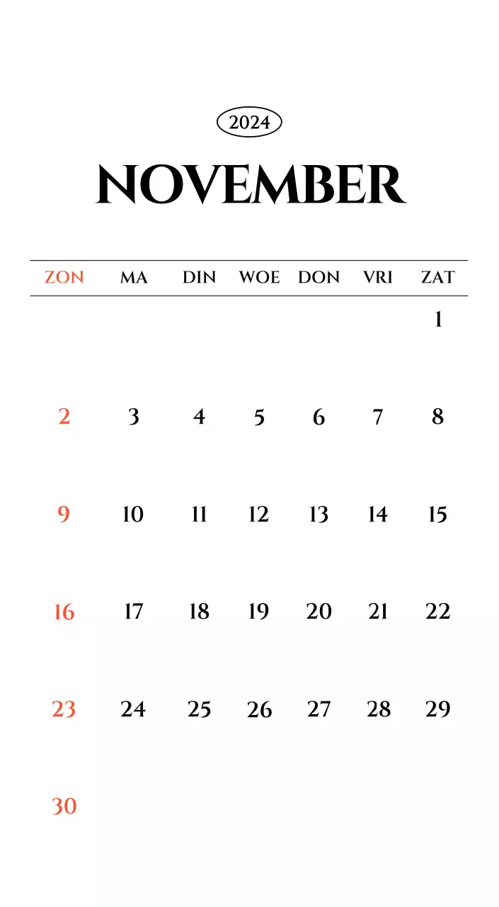 Eenvoudige kalender met zwart-wit emotionele reisfotografie concept