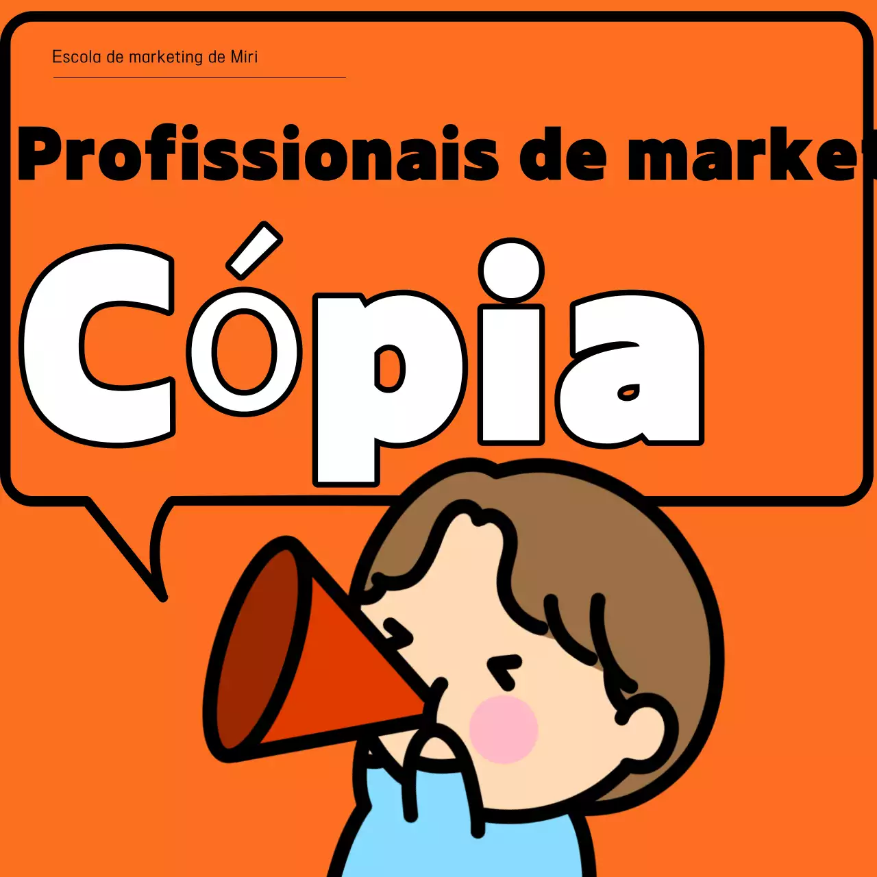 Anúncio de marketing da Orange Pop