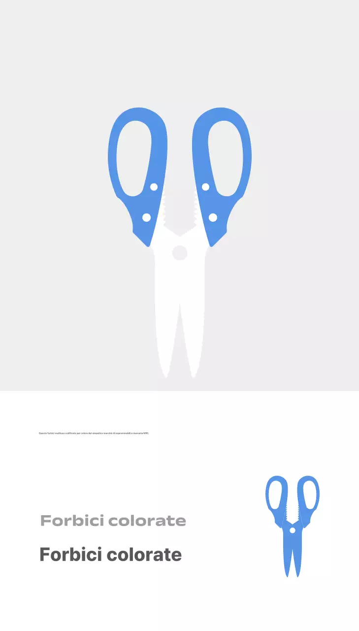 Annuncio di merceria semplice di cancelleria grigia