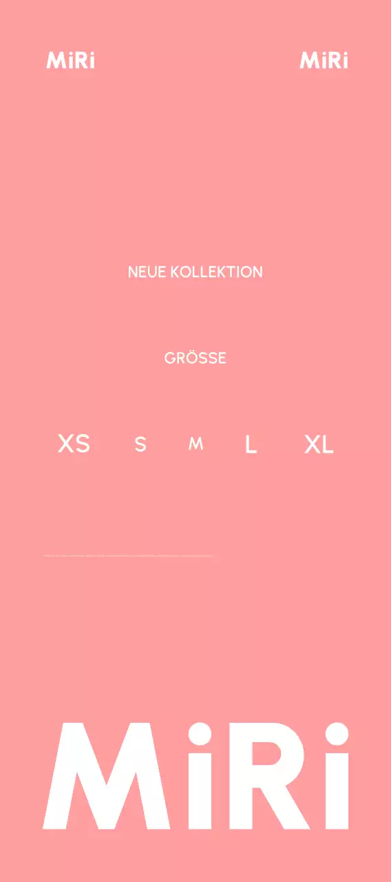 Rosa Moderne Mode Anzeige