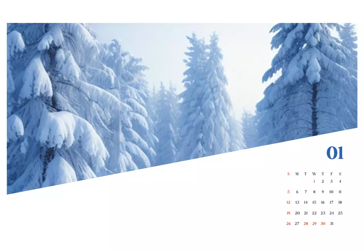 Calendario del Hospital Moderno Azul