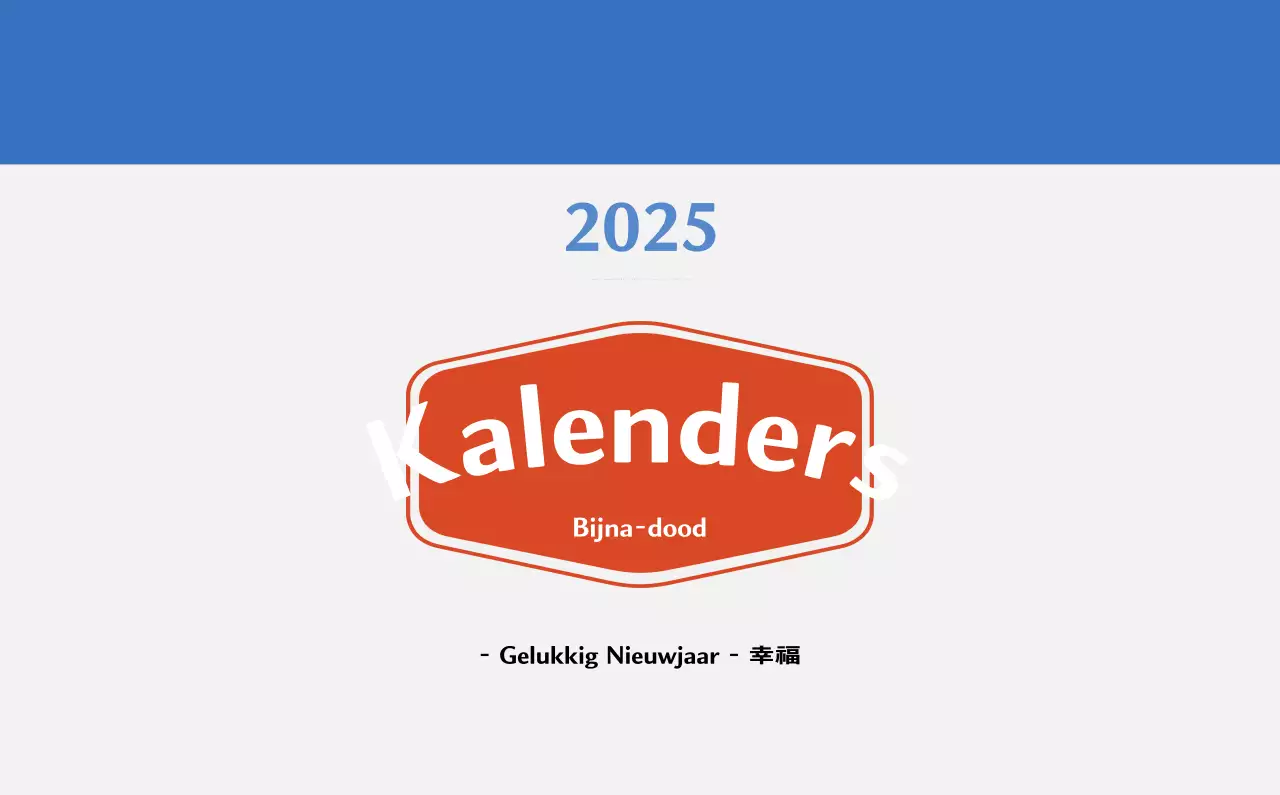 Retro concept memory kalender in rood