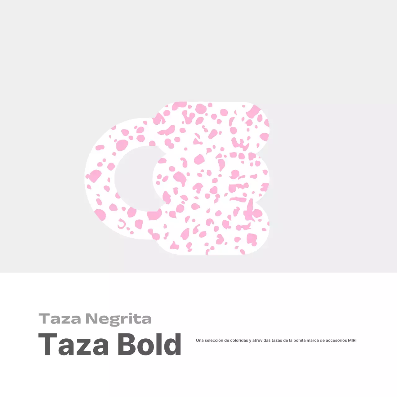 Anuncio de mercería de papelería simple gris