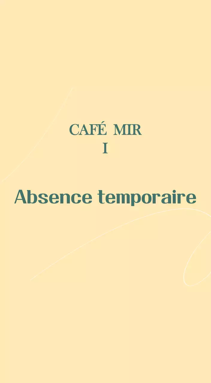 Un calendrier moderne pour les cafés avec des recommandations sur la boisson du mois.