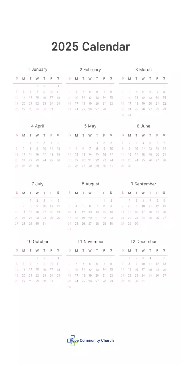 Ilustrasi gereja yang bersih dengan warna pastel