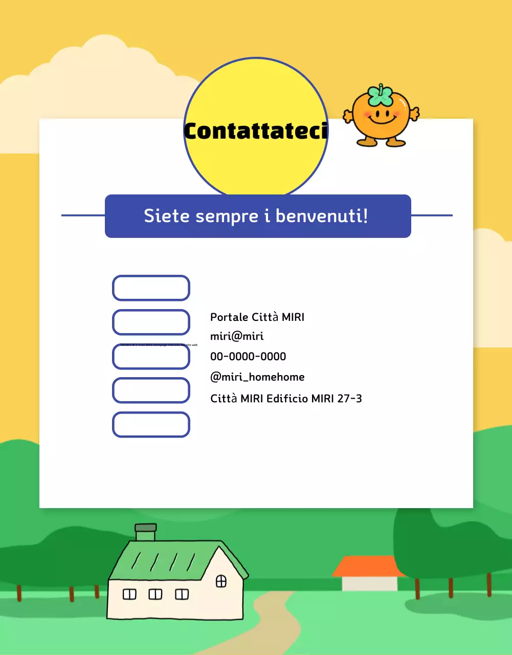 Promuovere la bellezza azzurra della natura