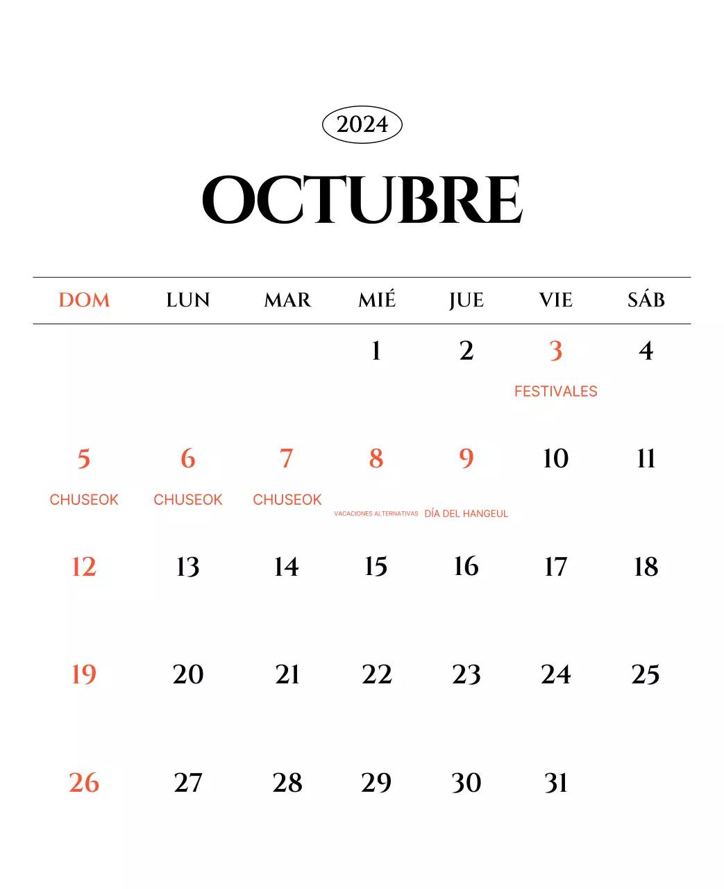 Calendario sencillo con concepto de fotografía de viaje emocional en blanco y negro