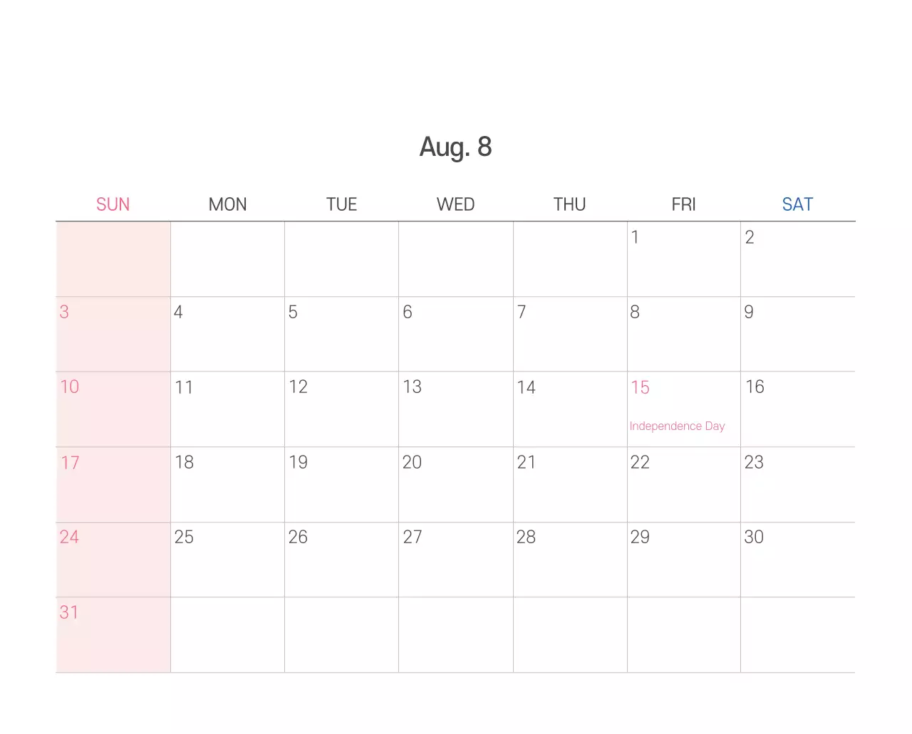 Ilustrasi gereja yang bersih dengan warna pastel