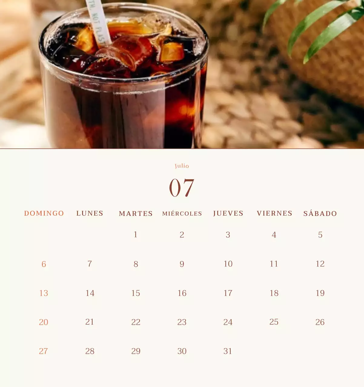 Promover Beige Vintage Cafe