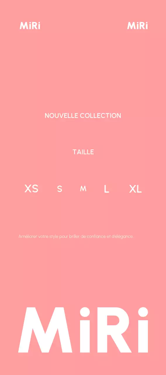 Publicité pour la mode moderne rose