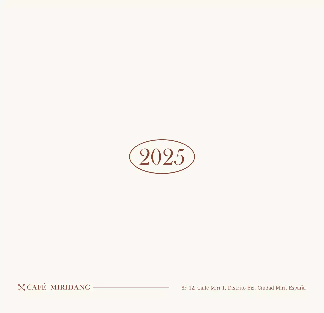 Promover Beige Vintage Cafe