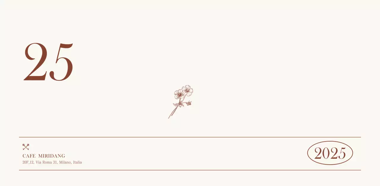 Promuovere il caffè vintage beige