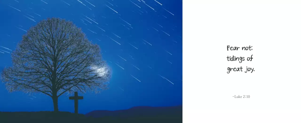 Promote a simple calligraphy Bible Church