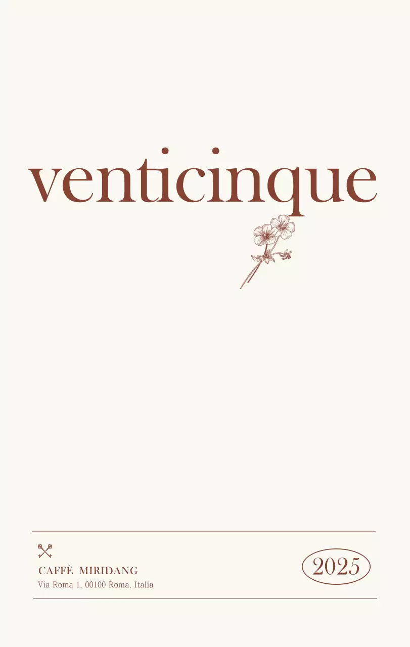 Promuovere il caffè vintage beige