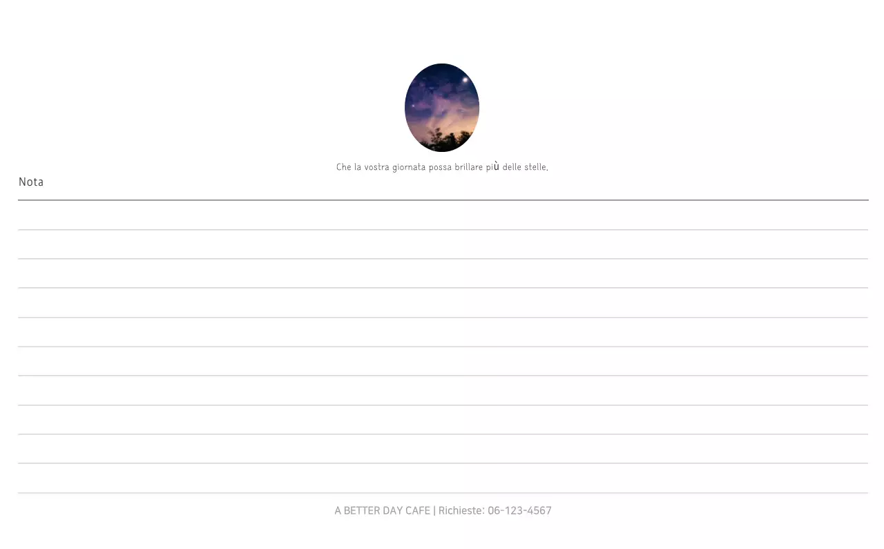 Calendario botanico naturale bianco e pulito