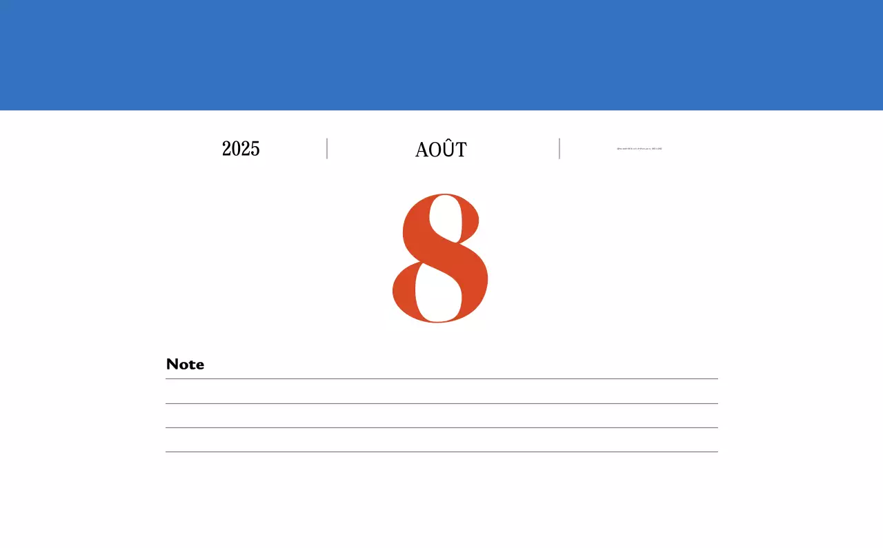 Calendrier de mémoire rétro en rouge