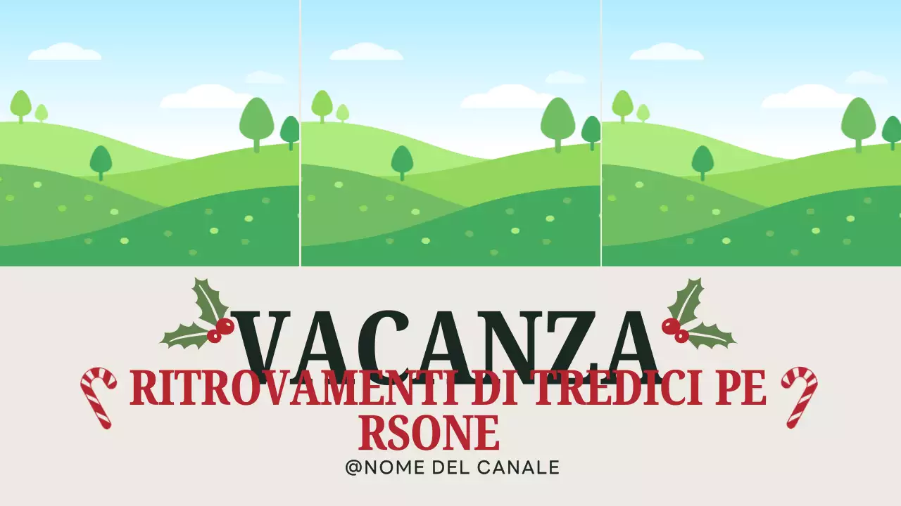 Pubblicità natalizia d'epoca rossa