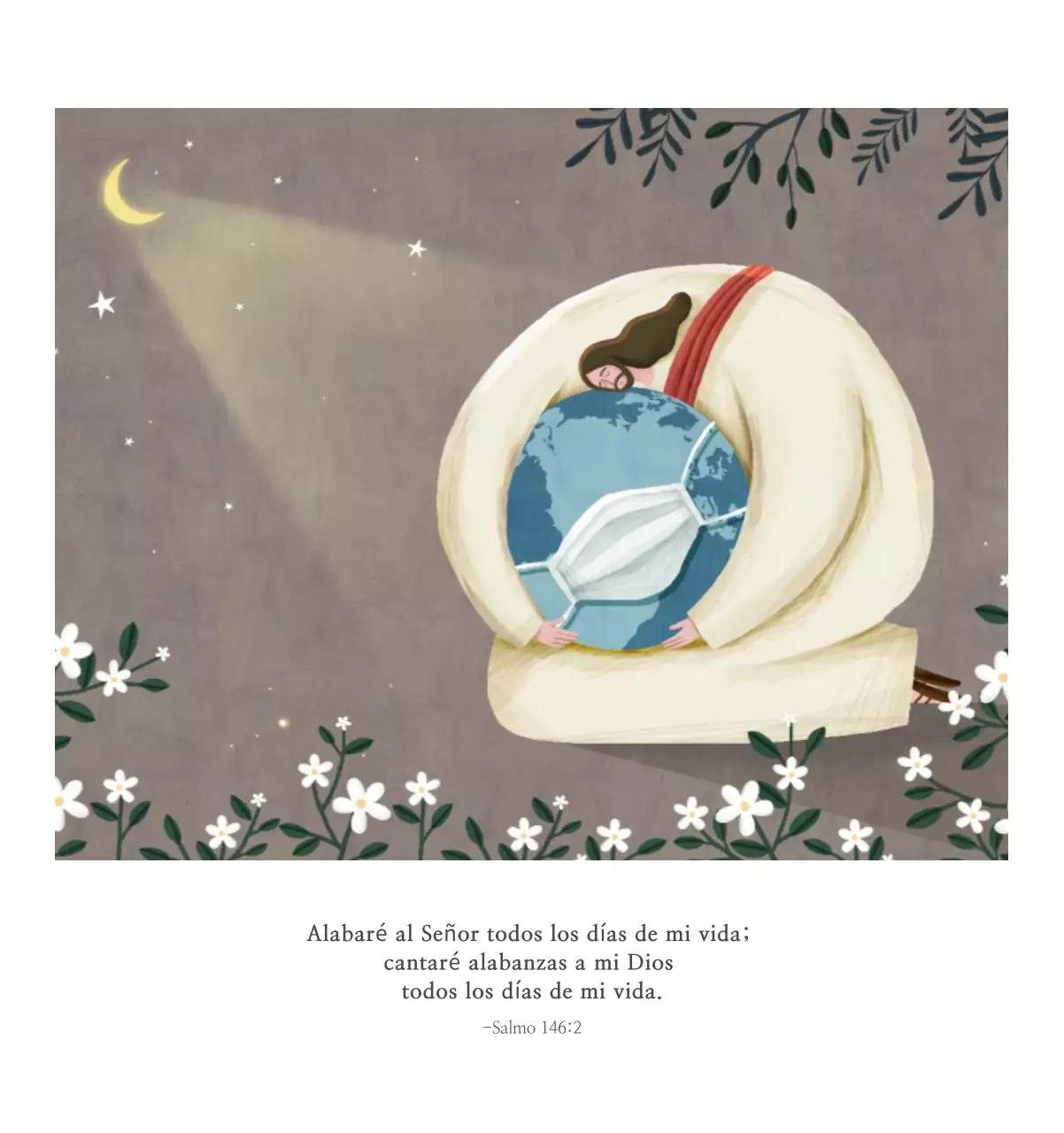 Pastel limpio ilustración iglesia