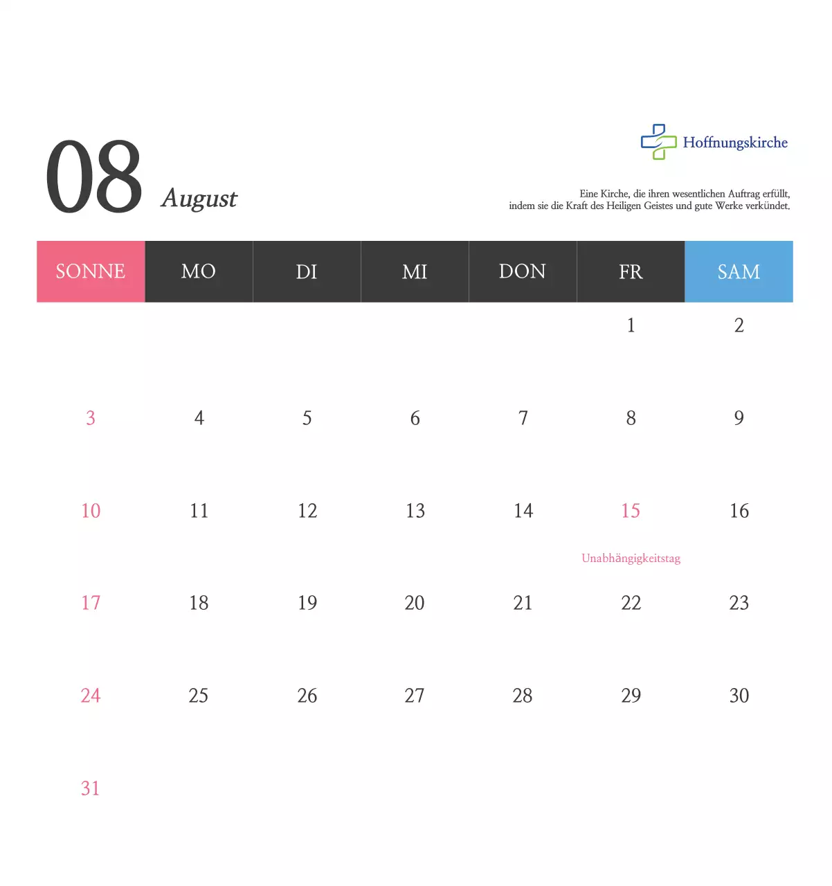 Einfache Kalligraphie Bibel Kirche Förderung