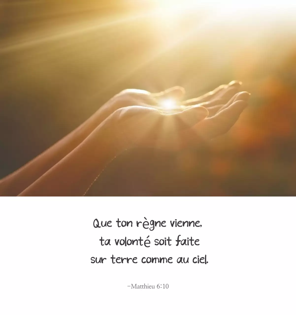 Calligraphie simple Promotion de l'église biblique